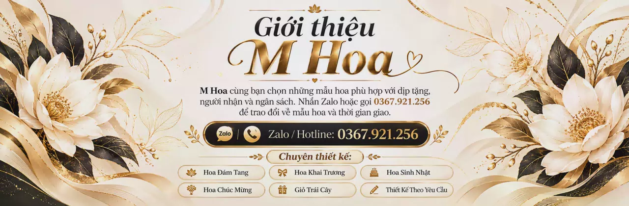 Ảnh bìa Shop hoa tươi Xã Thạnh Phước Tây Ninh - Gói ghém những lời muốn gửi